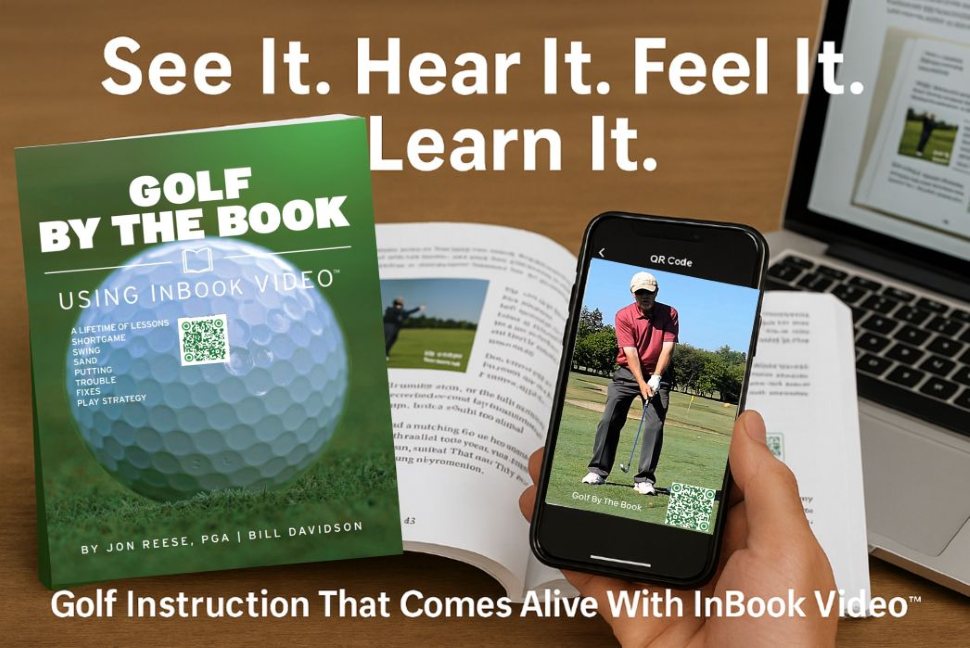 Golf By The Book - Using In-Book Video™ 140 Online Golf Instruction QR Code Lessons