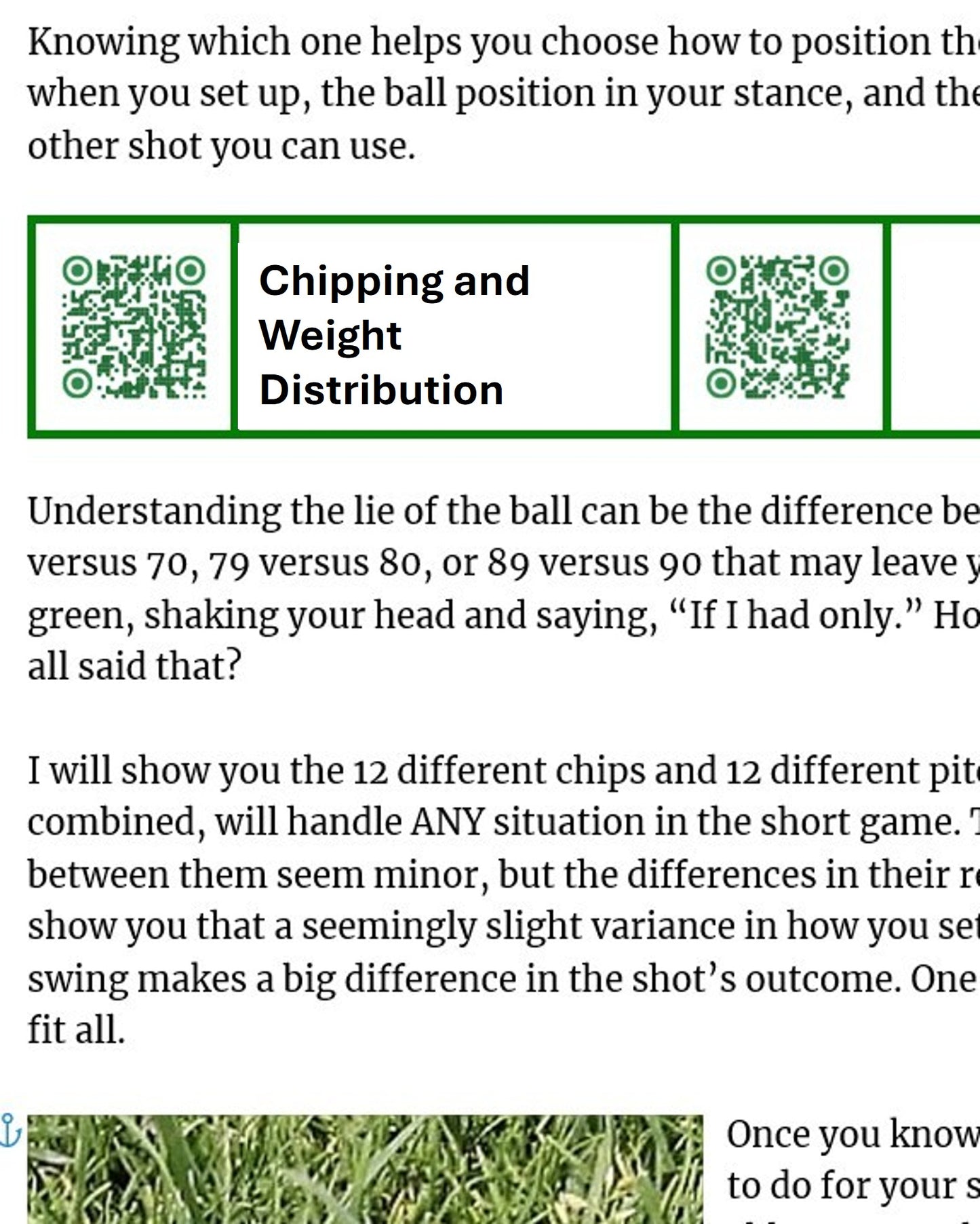 Golf By The Book – Using InBook Video™ Complete Golf Instruction